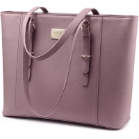 Lovevook Laptop Bag 15.6" Large Office Handbags - Purple